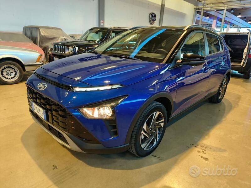 Blu Usata 2023 Hyundai Bayon SUV | 19.600 € (Molto cara) - Immagine 1/4