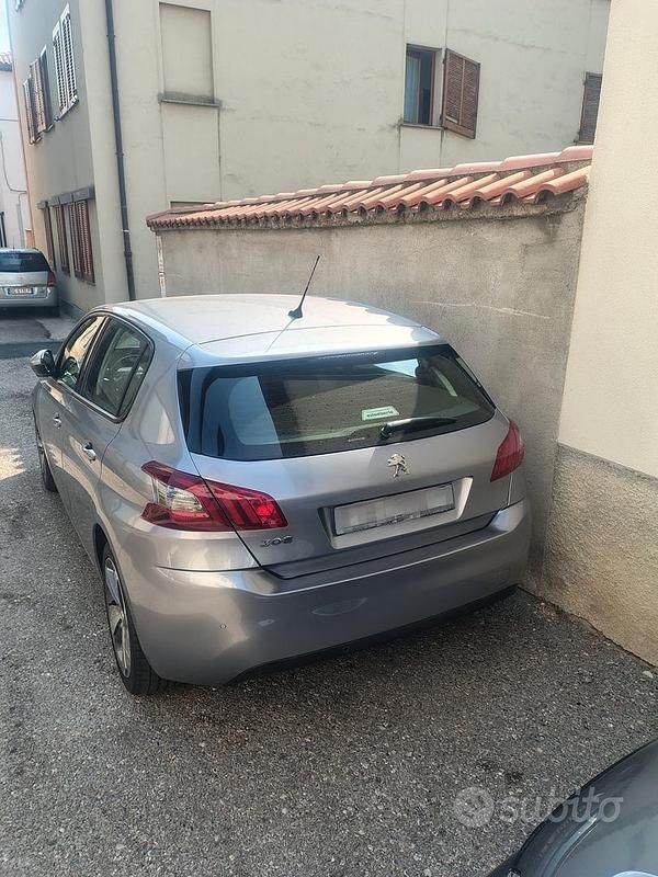 Usata Peugeot 308 Allure 131 CV (96 kW) 2018 Grigio Berlina