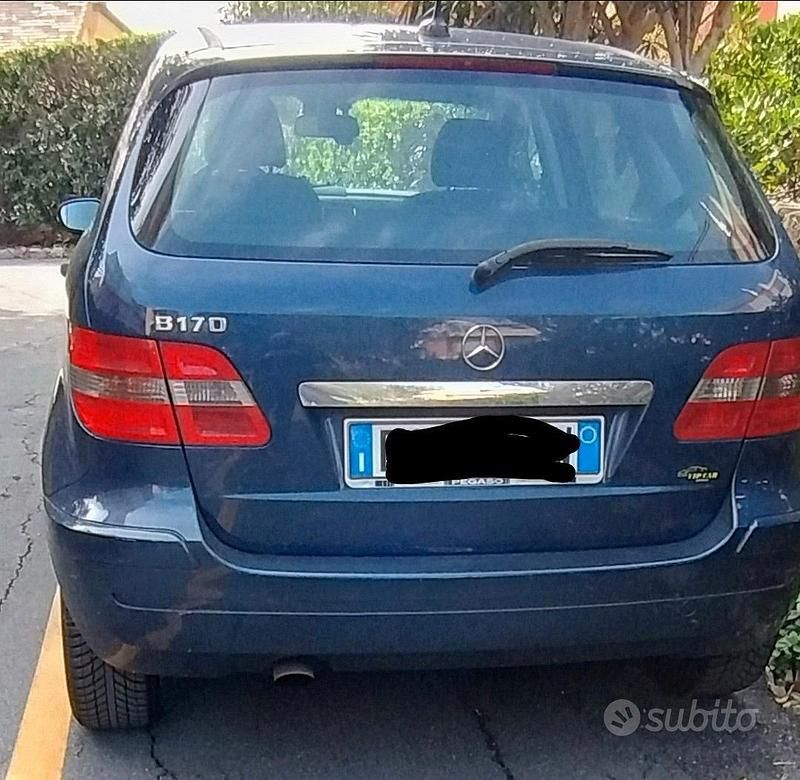 Usata Mercedes B170 2008 Blu Monovolume