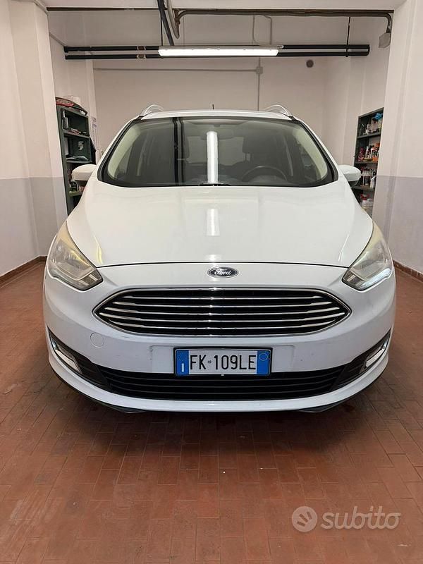 Bianco Usata 2017 Ford C-MAX Monovolume | 8900 € (Buon prezzo) - Immagine 1/4
