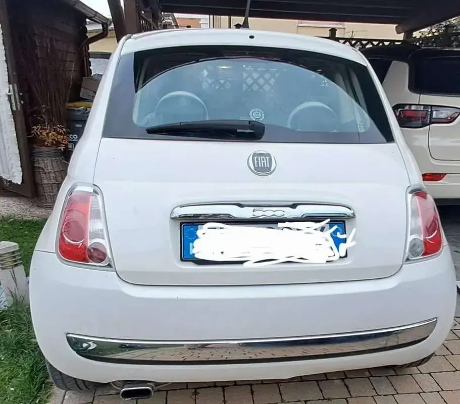 Usata Fiat 500 101 CV (74 kW) 2008 Bianco Utilitaria