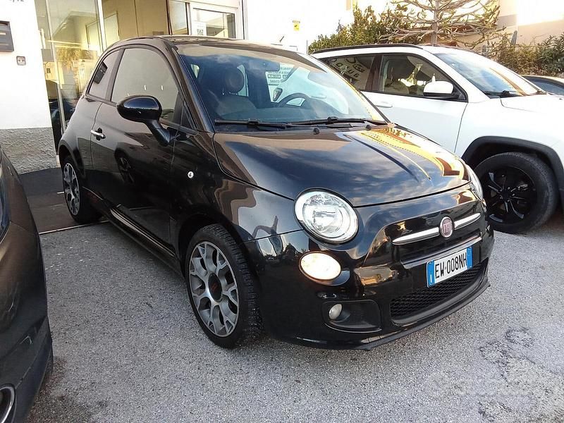 Usata Fiat 500 Sport 95 CV (69 kW) 2014 Nero Utilitaria