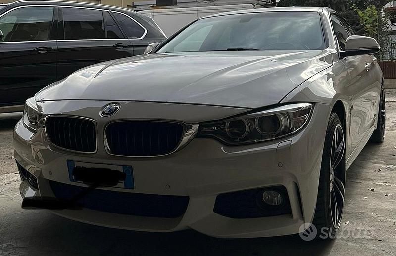 Usata BMW 420 Coupé Sport Line 190 CV (139 kW) 2015 Bianco Coupé