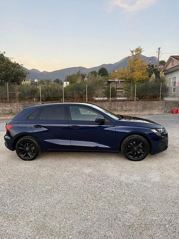 Usata Audi A3 150 CV (110 kW) 2021 Blu Berlina