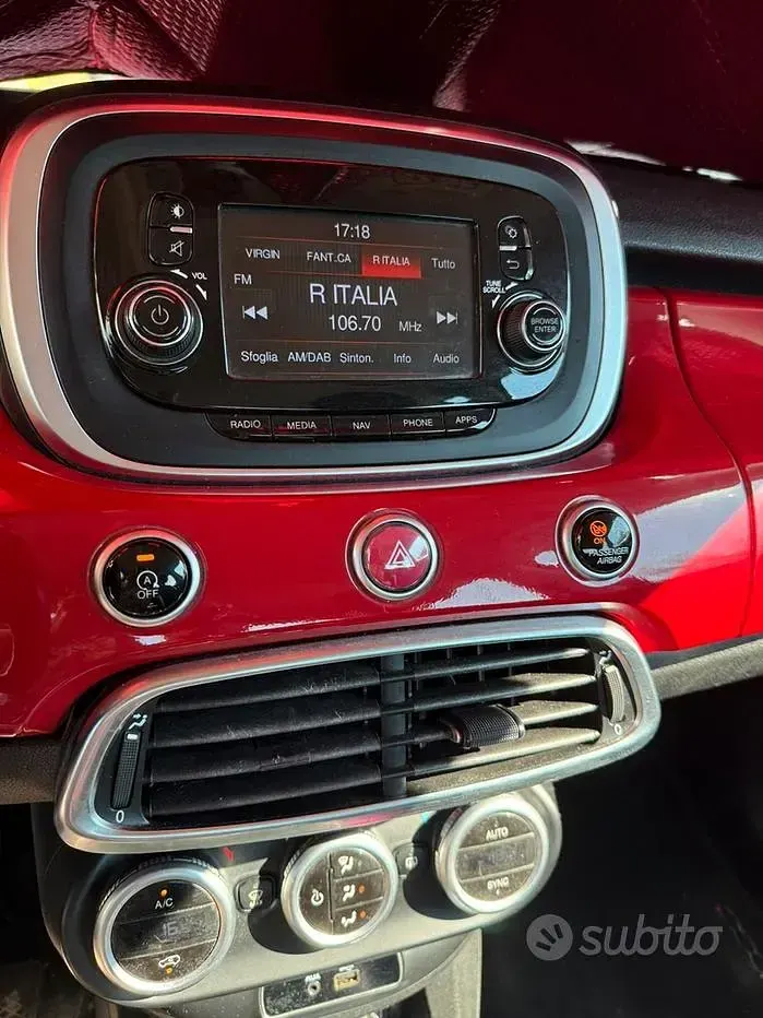 Usata Fiat 500 Business 120 CV (88 kW) 2015 Rosso Monovolume
