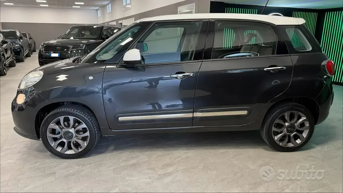 Usata Fiat 500L Lounge 85 CV (62 kW) 2014 Grigio Monovolume