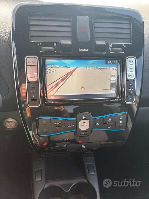 Usata Nissan Leaf 2014 Bianco Utilitaria