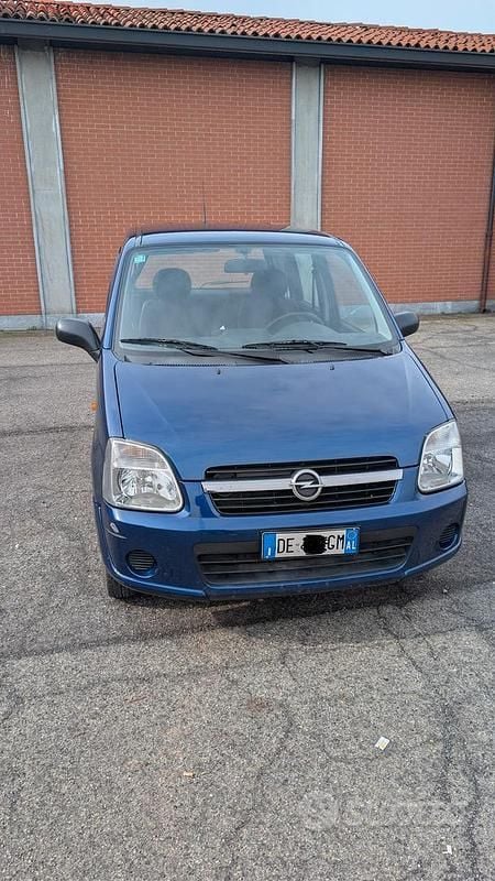 Usata Opel Agila 60 CV (44 kW) 2007 Blu Monovolume