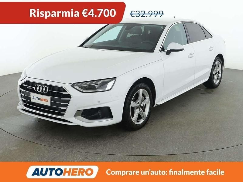 Usata Audi A4 Advanced 204 CV (150 kW) 2024 Bianco Berlina