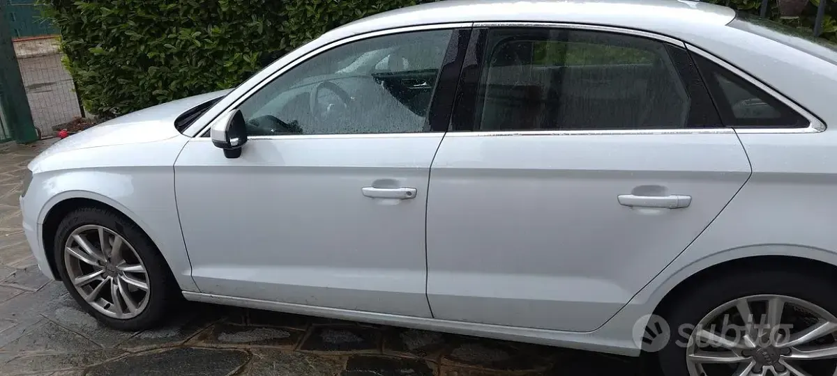 Usata Audi A3 Ambiente 110 CV (80 kW) 2015 Bianco Berlina