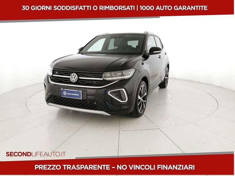 Usata VW T-Cross R-line 116 CV (85 kW) 2024 Nero SUV