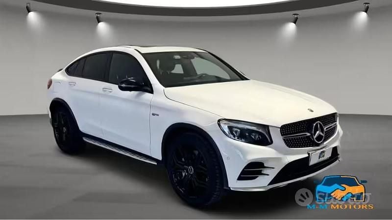 Usata Mercedes GLC43 AMG AMG 367 CV (269 kW) 2019 Bianco Coupé