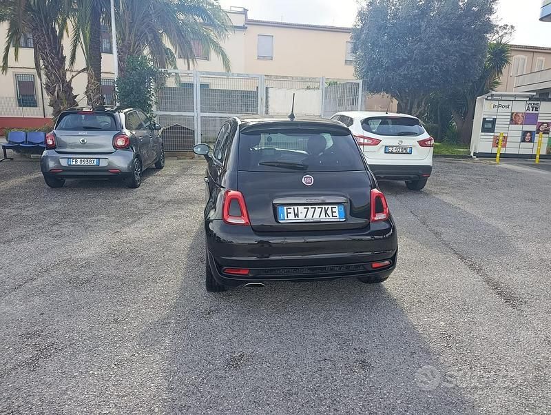 Usata Fiat 500S 69 CV (50 kW) 2018 Nero Utilitaria