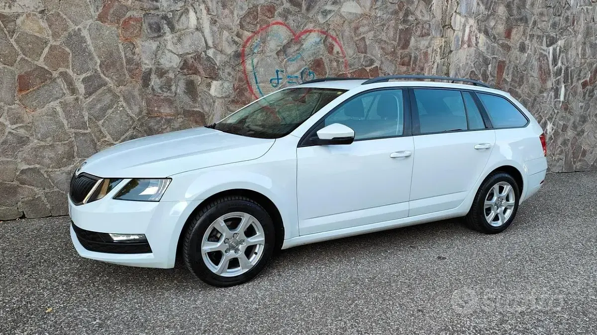 Usata Skoda Octavia 116 CV (85 kW) 2017 Bianco Station wagon