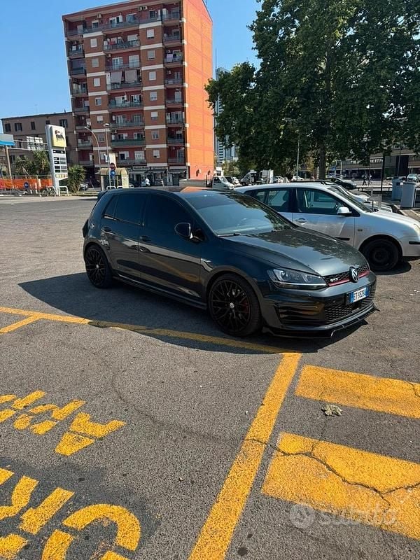 Usata VW Golf VII GTD 220 CV (161 kW) 2013 Grigio Berlina