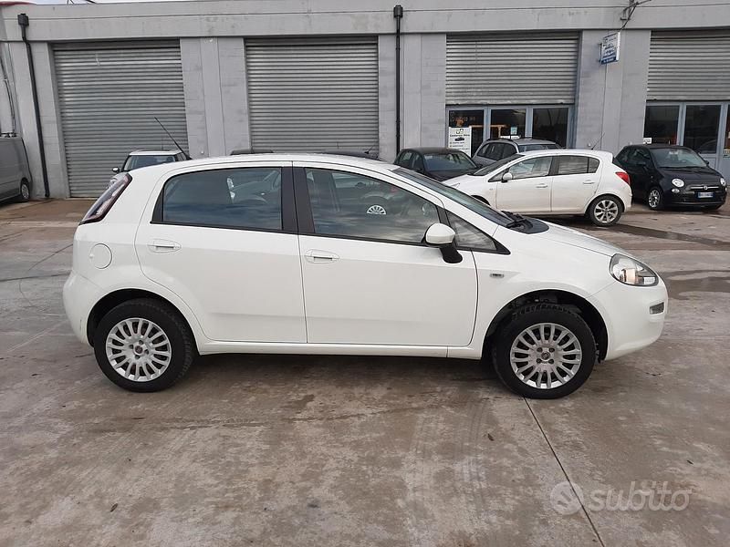 Usata Fiat Punto 77 CV (56 kW) 2014 Bianco Utilitaria