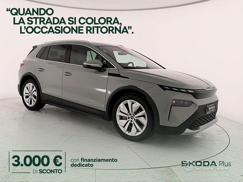 Nuova Skoda Elroq 125 kW (170 CV) 2025 Verde dolomite SUV