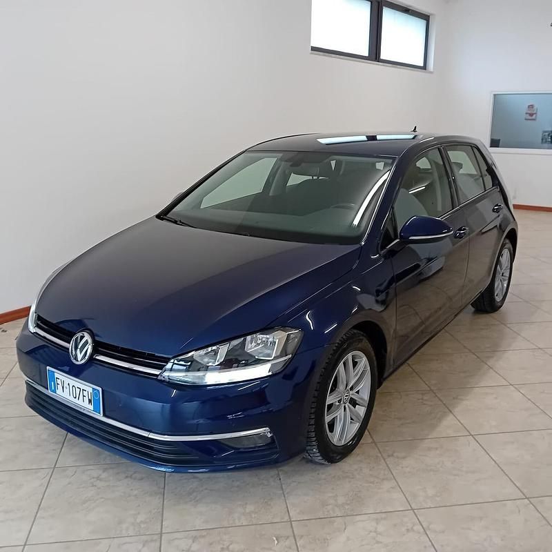 Usata VW Golf VII Business 115 CV (84 kW) 2019 Blu Berlina