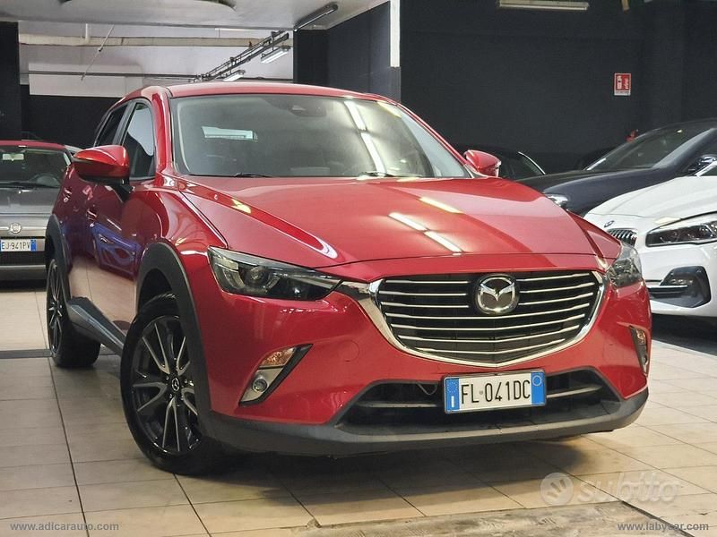 Usata Mazda CX-3 Exceed 105 CV (77 kW) 2017 Rosso SUV