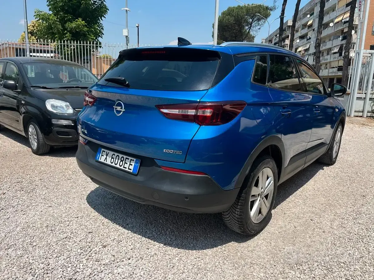 Usata Opel Grandland X 131 CV (96 kW) 2019 Bluazzurro SUV
