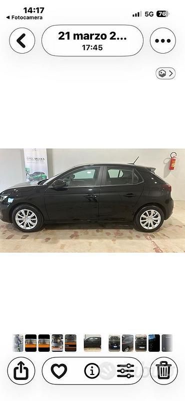 Usata Opel Corsa 75 CV (55 kW) 2024 Nero Utilitaria