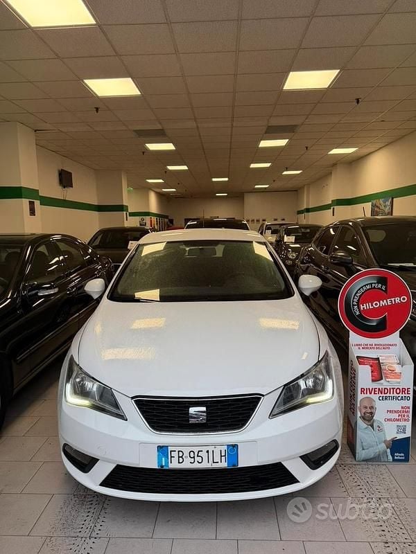 Usata Seat Ibiza 75 CV (55 kW) 2015 Bianco Utilitaria