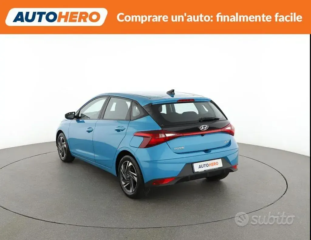 Usata Hyundai i20 84 CV (61 kW) 2021 Blu Utilitaria