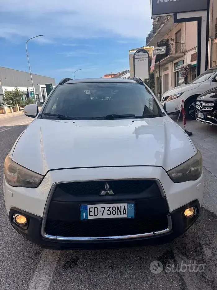 Usata Mitsubishi ASX Intense 150 CV (110 kW) 2010 Bianco SUV