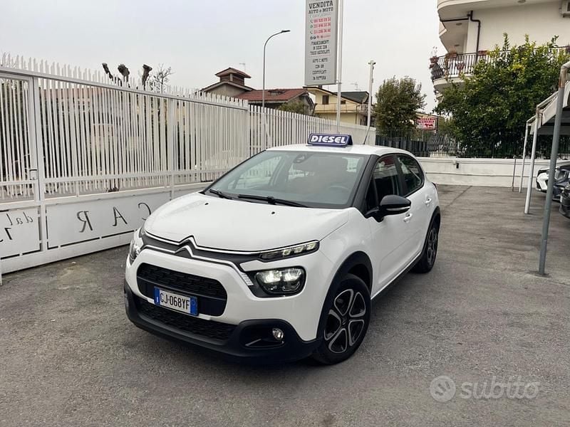 Usata Citroën C3 Feel 102 CV (75 kW) 2022 Bianco Utilitaria