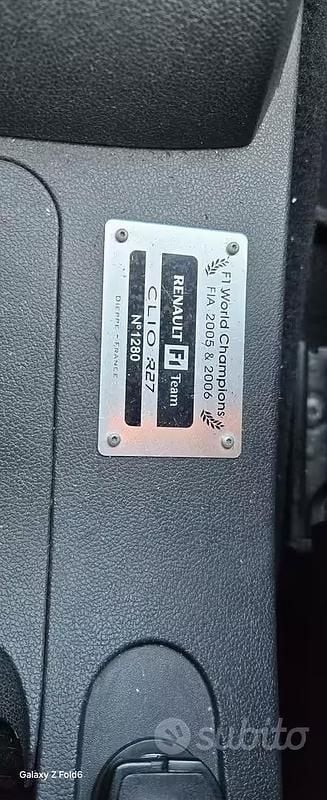 Brugt Renault Clio II R.S. 200 HK (147 kW) 2008 Blå Sedan