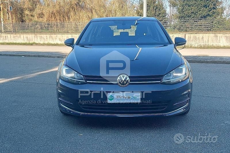 Usata VW Golf VII Highline 150 CV (110 kW) 2015 Blu Utilitaria