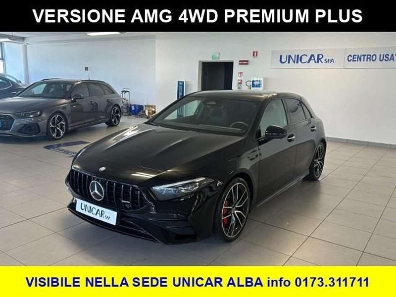 Nero Usata 2023 Mercedes A35 AMG Premium Plus Tre volumi | 46.900 € (Buon prezzo) - Immagine 1/4