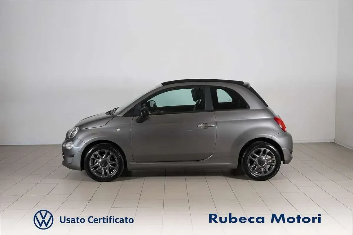Usata Fiat 500C Connect 69 CV (50 kW) 2021 Grigio Cabrio