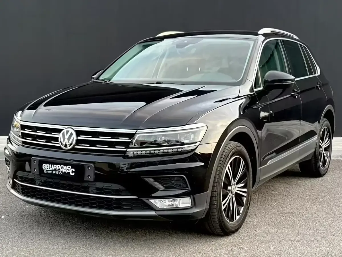Usata VW Tiguan 150 CV (110 kW) 2016 Nero SUV