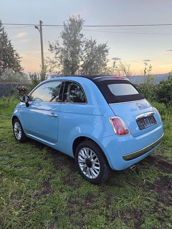 Usata Fiat 500C 69 CV (50 kW) 2014 Blu/azzurro Cabrio