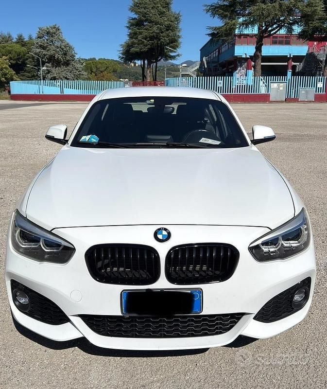 Usata BMW 118 M Sport 150 CV (110 kW) 2018 Bianco Utilitaria