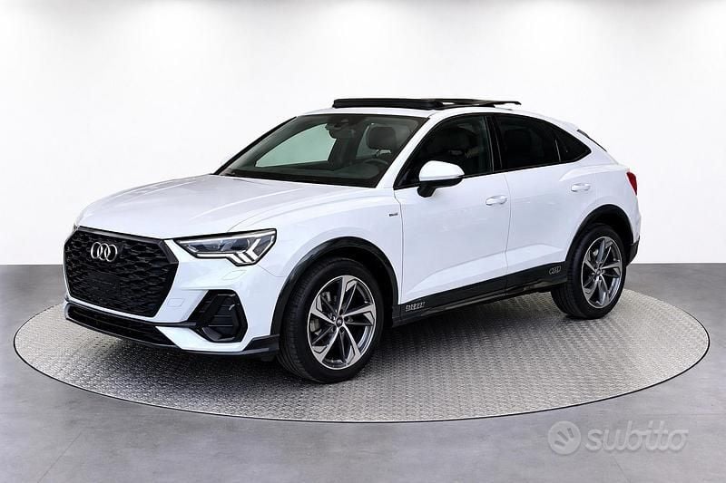Usata Audi Q3 S-Line 150 CV (110 kW) 2020 Bianco SUV