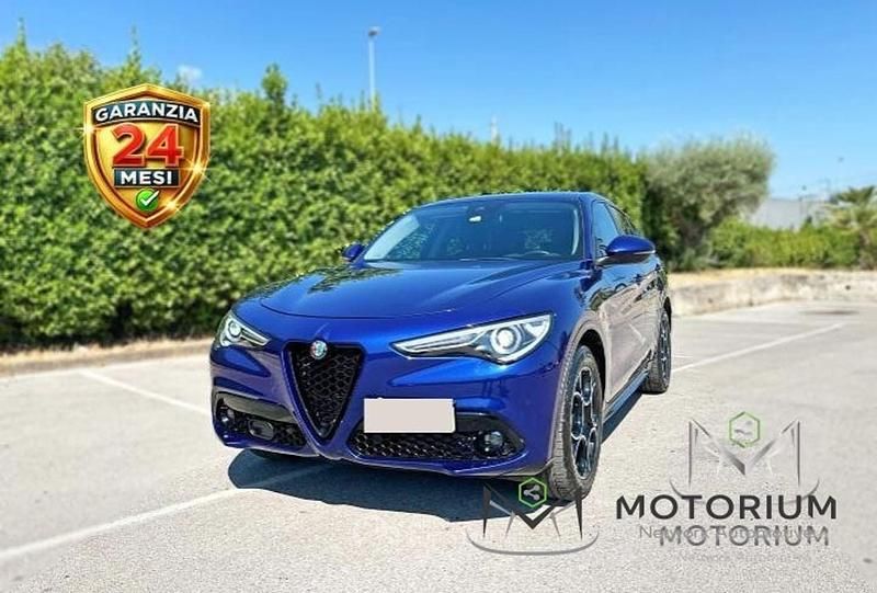 Usata Alfa Romeo Stelvio Executive 190 CV (139 kW) 2020 Blu/azzurro(met.) SUV