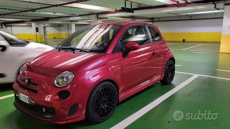 Usata Abarth 500 2008 Rosso Utilitaria