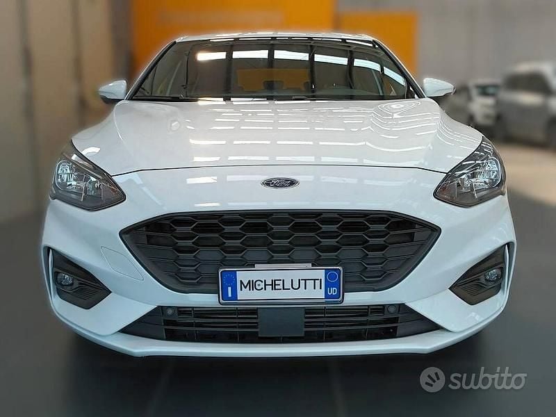 Usata Ford Focus ST-Line 125 CV (91 kW) 2021 Bianco Berlina