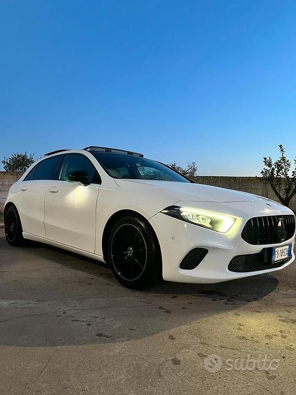 Usata Mercedes A180 2018 Bianco Berlina