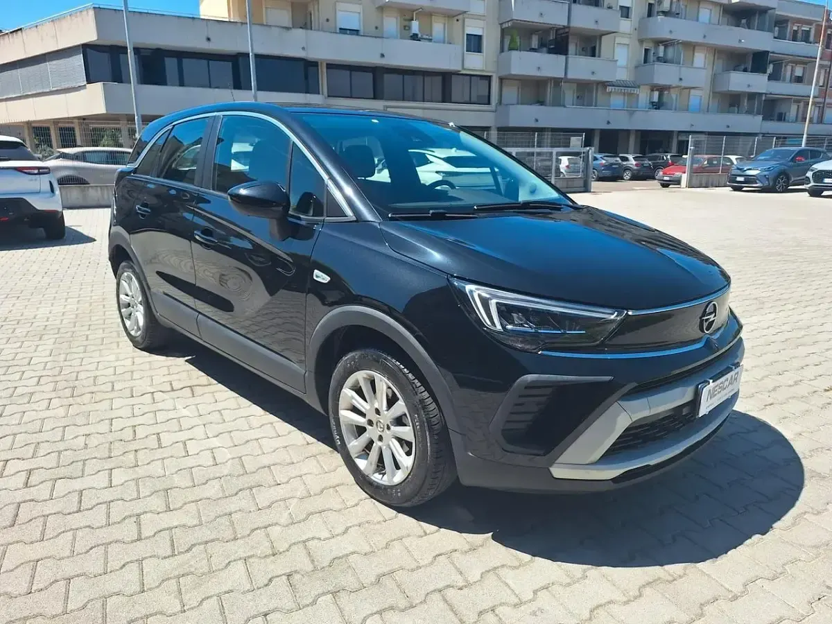Usata Opel Crossland 110 CV (80 kW) 2021 Nero SUV