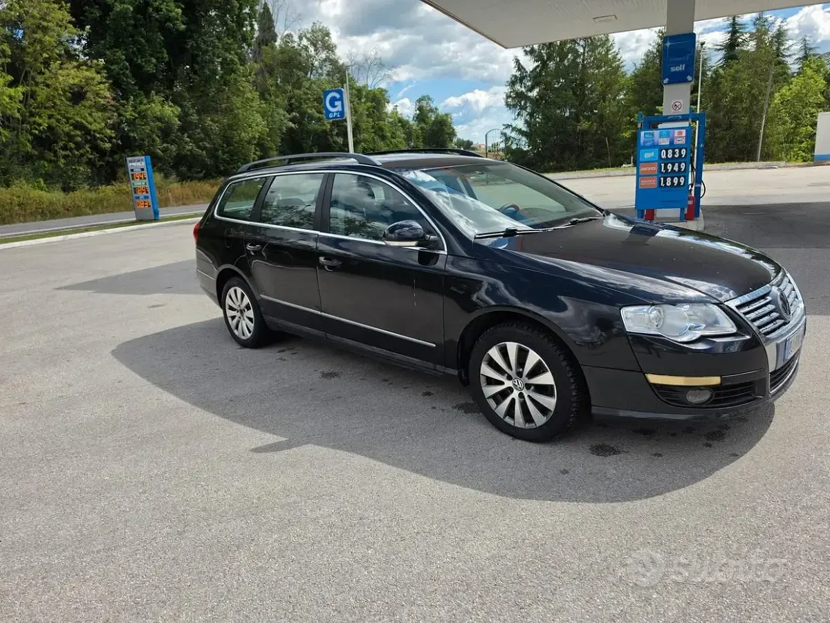 Käytetty VW Passat Comfortline 140 HP (102 kW) 2007 Musta Farmari