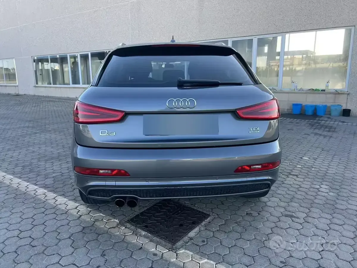 Usata Audi Q3 S-Line 177 CV (130 kW) 2013 Grigio SUV