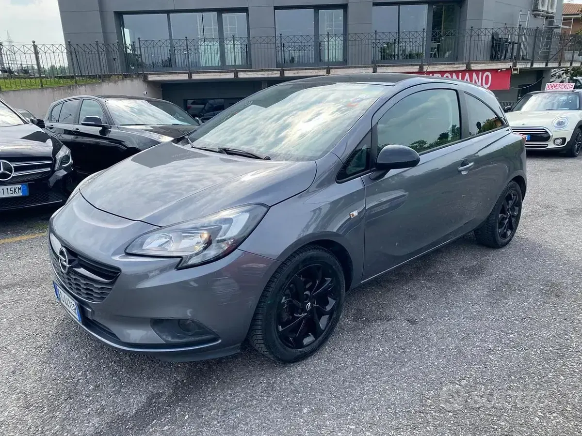 Używany Opel Corsa 90 KM (66 kW) 2016 Czarny Hatchback