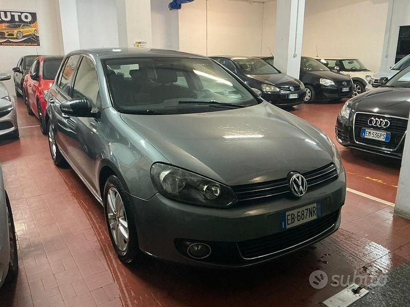Usata VW Golf VI Highline 122 CV (89 kW) 2010 Grigio Utilitaria