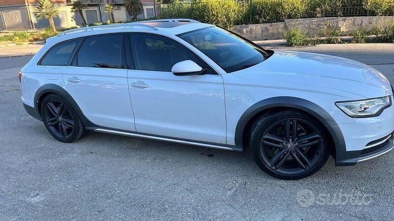 Bianco Usata 2013 Audi A6 Allroad Station wagon | 14.500 € (Molto cara) - Immagine 1/3