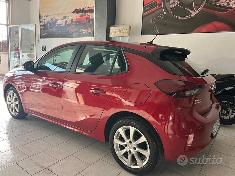 Usata Opel Corsa Edition 75 CV (55 kW) 2020 Rosso Utilitaria