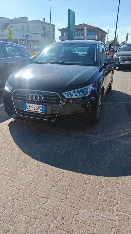 Usata Audi A1 90 CV (66 kW) 2015 Nero Utilitaria