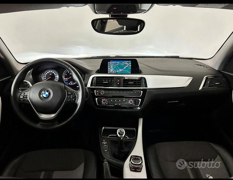 Usata BMW 116 2019 Bianco Utilitaria